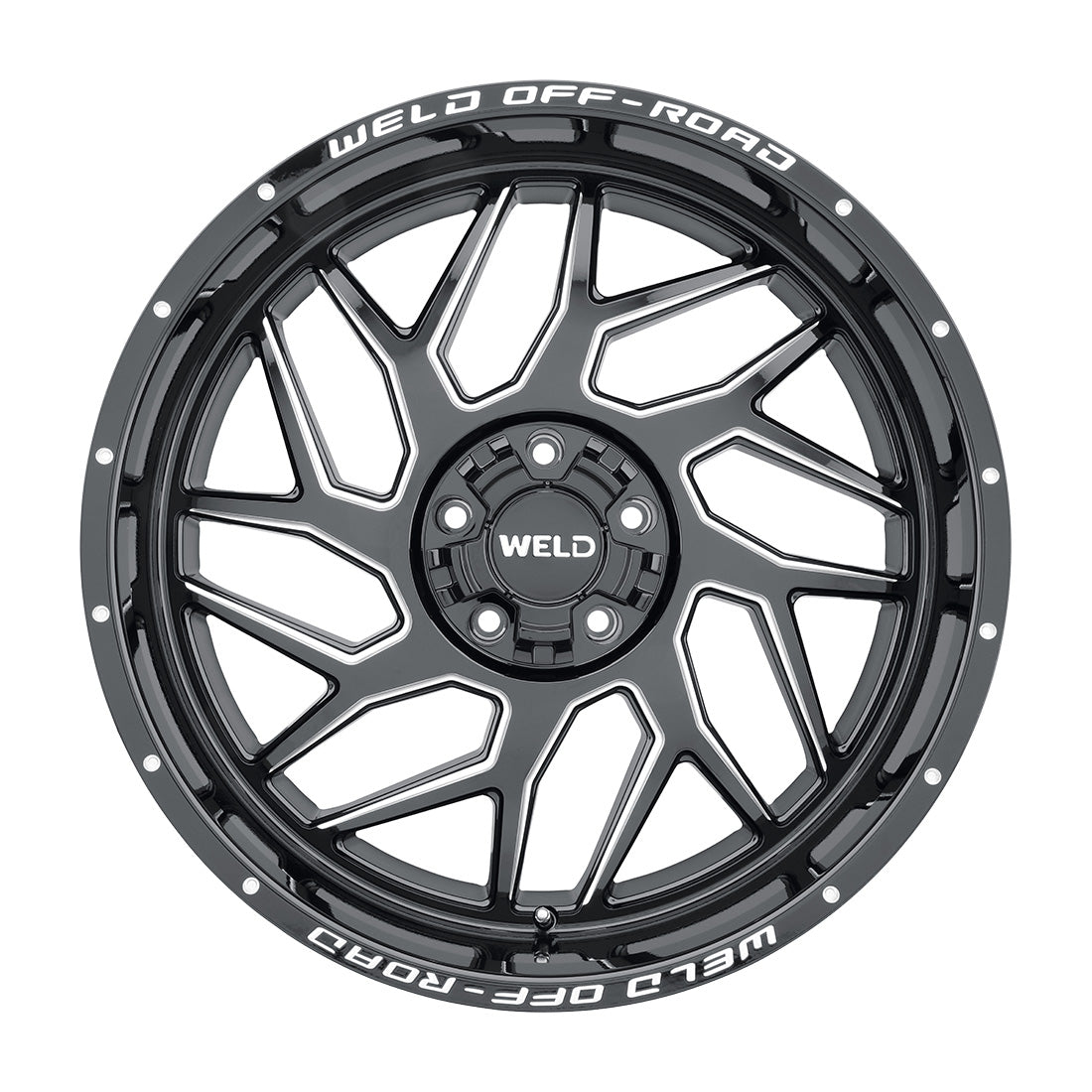 22x10 Fulcrum 5x127 5x139.7 ET-18 BS4.75 Gloss BLK MIL 87.1